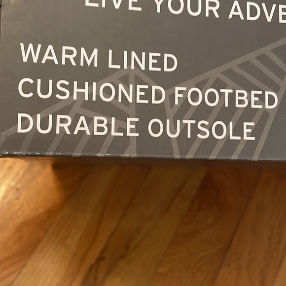 Eddie Bauer Winter Zip-Up Warm Lined Boots. Style: Siren.TAN. Size 9 NEW IN BOX - Picture 10 of 12